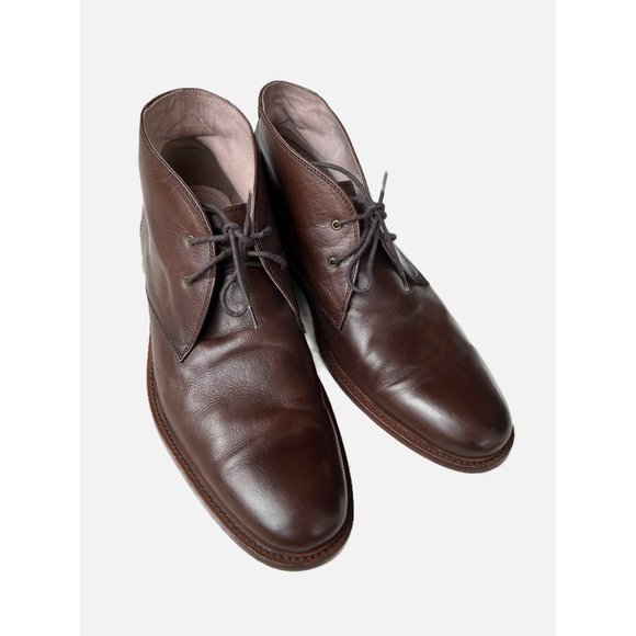 Banana Republic Leather Chukka Boot, Brown, Size 12 - Picture 2 of 12